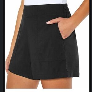 Wildfox Relaxed Fit Pull-On‎ Lounge Shorts Lightweight Black Women’s SmPockets